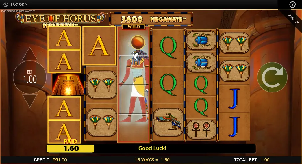 Eye of Horus Megaways Expanding Wild