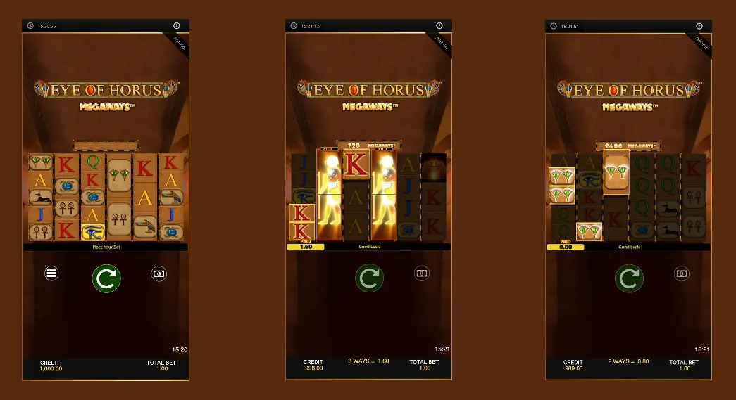 Eye of Horus Megaways iPhone 17